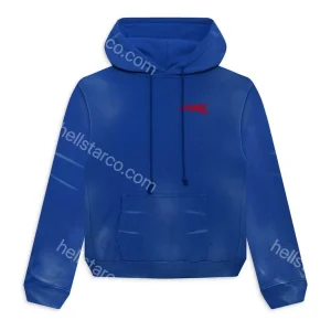 Hellstar Sports Gel Blue Hoodie from hellstarco.com