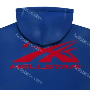 Hellstar Sports Gel Blue Hoodie from hellstarco.com