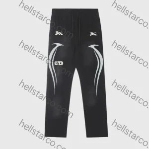 Hellstar Sports Jet Black Sweatpant from hellstarco.com