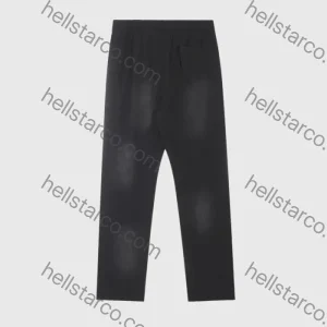 Hellstar Sports Jet Black Sweatpant from hellstarco.com