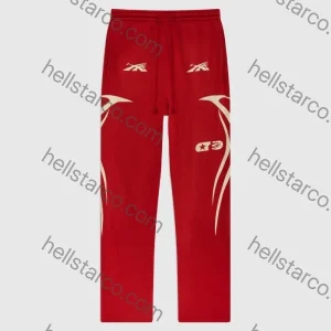 Hellstar Sports Red Sweatpant from hellstarco.com