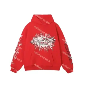 Hellstar Studios Records Red Tracksuit from hellstarco.com