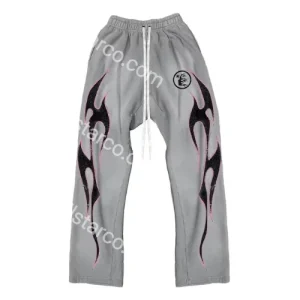 Unisex Grey Hellstar Studios Future Flame Tracksuit from hellstarco.com